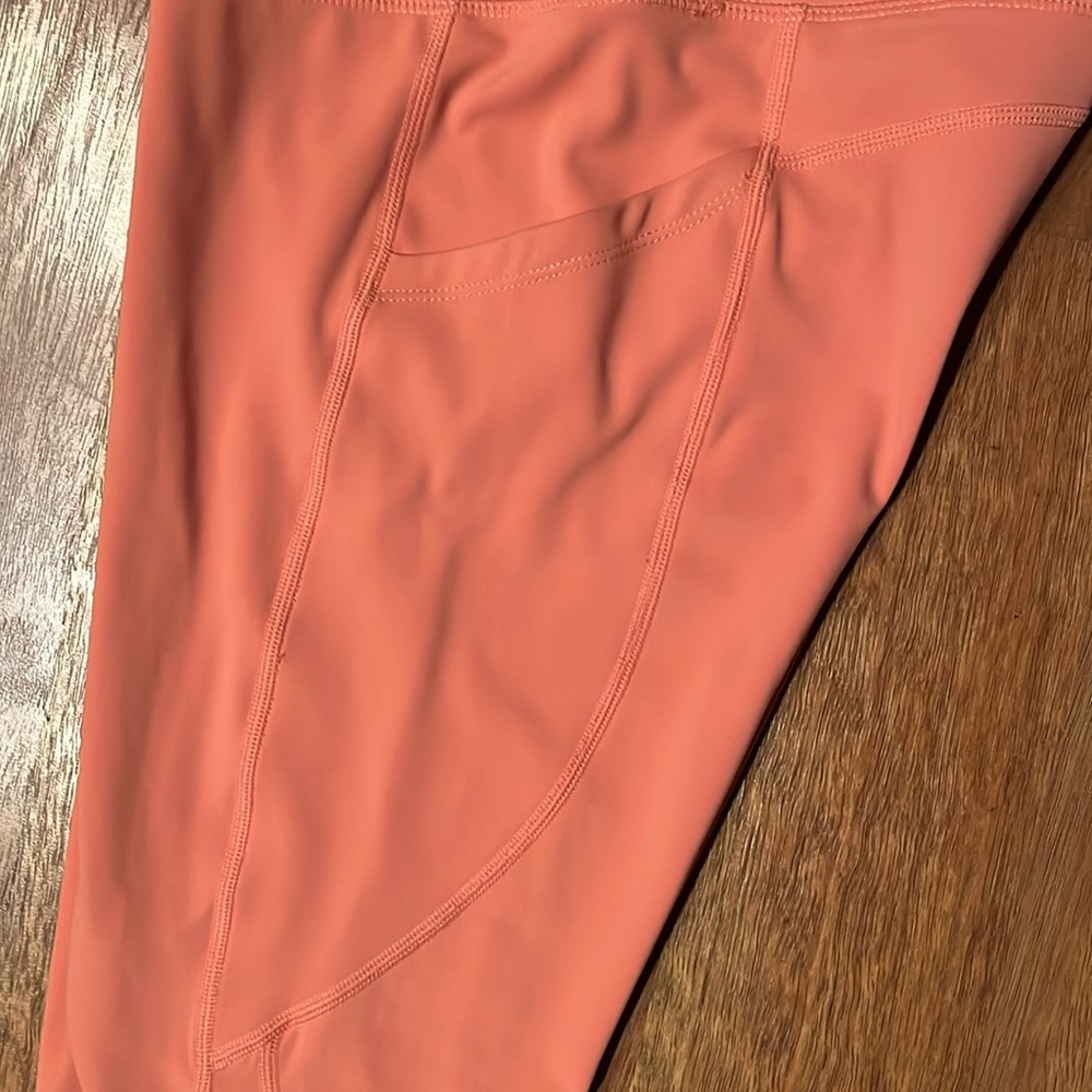 New peach color Mono b full length leggings - Picture 14 of 16